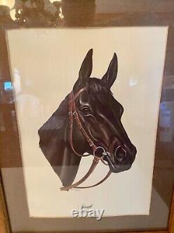 Set of 2 Prints Kentucky Derby Commission COLLECTION of L. C. Gosney