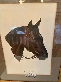 Set of 2 Prints Kentucky Derby Commission COLLECTION of L. C. Gosney