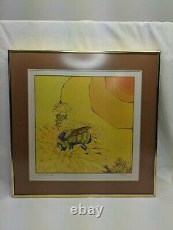 Set of 2 VINTAGE PETER PARNALL signed and numbered prints, rare excellent cond