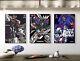 Set Of 3 Gundam Art Pieces Canvas Wall Art Home Decor Portrait Gallery