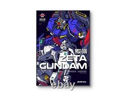 Set of 3 Gundam Art pieces canvas wall art home decor Portrait Gallery