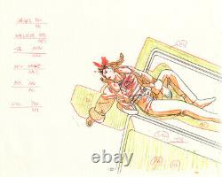 Set of 6 Armitage III Japanese animation anime art original production cels