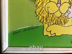 Shari Hatchett Gel Pop Art Painting Original Jungle Animal Set of 2