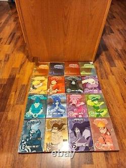 Shonen Jump Naruto Uncut Box Set Seasons 1-16 Complete Series Dvds W Booklets