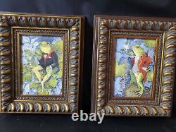 Signed & Numbered Bar Frog Giclee Prints Framed on Canvas, by Theresa Politowicz