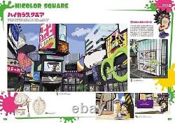 Splatoon Ikasu Art Book 1 & 2 & 3 Complete Set New Japanese Nintendo