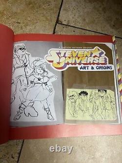 Steven Universe Art Book Setting Material Collection Figure Tarot Cards F/S