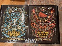 String Cheese Incident 2018 Red Rocks Dillon Poster Set Jeff Wood