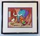Swing Set Flintstones Pebbles Bamm Hanna Barbera Limited Edition Cel Fr Art