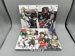 Sword Art Online 1 2 3 4 DVD Complete Series with Slipcovers! + Manga Set! OOP