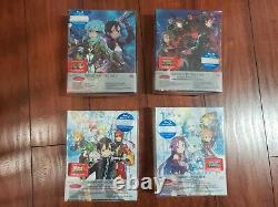 Sword Art Online II Limited Edition ANIPLEX Blu-ray Box Sets 1,2,3,4 BRAND NEW
