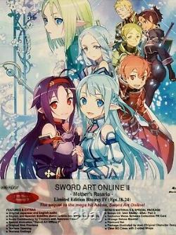 Sword Art Online Season 2 Complete Series Box Sets Blu Ray OOP