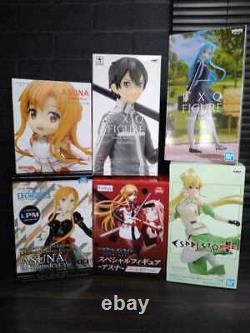 Sword Art Online figure 6-piece set popular anime character goods new from Japan