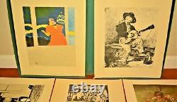 TRITON PRESS Portfolio 24 Masterpieces of Graphic Art Lithograph Print Plate Set