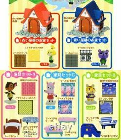 Takara Tomy Arts Animal Crossing All 5set Gashapon mascot toys Complete set