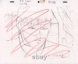 Tekkaman Blade Anime Cel Douga OBG Set Captain Anna White Animation Art Teknoman