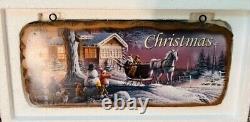 Terry Redlin Welcome Season Signs Spring Summer Autumn Winter Christmas Set of 6