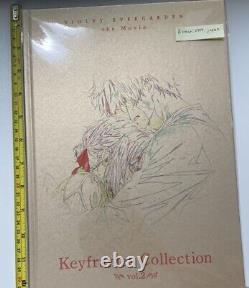 VIOLET EVERGARDEN keyframes collection art book movie ver 2 set kyoto animation