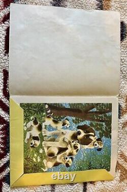 Vintage Leonard Wiesgard Farm Animals Prints from 1958 Set of 6 Prints