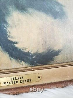Vintage Margaret Keane The Stray No Dogs Allowed Set Walter big eyes