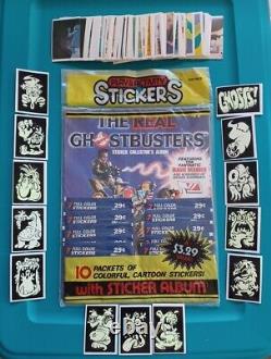 Vintage The Real Ghostbusters Play Activity Sticker Book Album NEW COMPLETE SET