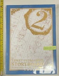 Violet evergarden story board 1 2 & movie 3 set kyoto animation art book anime