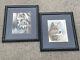 Wolves Wolf Pair In Love Mama & Baby Cherry Clancy Framed Art Set Of 2? Ct11j1
