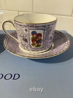 Wedgwood Millennium Collection 20th Century Vintage 98's Porcelain Tea Set 4pcs
