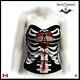 Woman Clothing Tops Summer Haute Couture Heart Original Embroidered Skeleton Bee