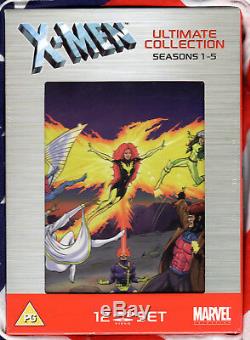 XMEN The Animated Series ULTIMATE COLL Complete Season 1-5 Art Card DVD Box Set