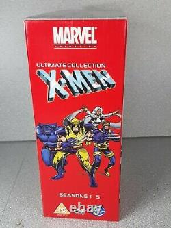 XMEN The Ultimate Collection DVD Box Set Complete Animated Series 1-5 Art Cards