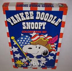 Yankee Doodle SNOOPY Colorforms Play Set PEANUTS 1965 Pre-Production Art SCHULTZ
