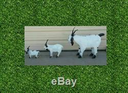 Yard Art Metal Goat Sculpture Goat Animal Decor
