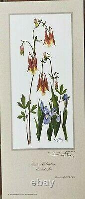 (rare)-ray Harm Spring Wildflowers Set 6-all Signed Rare- $500.00 -$225-discount